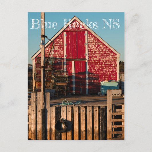 Briefkaart - Blue Rocks NS (Voorkant)