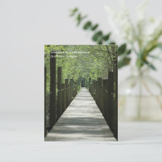 Briefkaart Boardwalk (Staand voorkant)