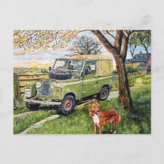 briefkaart "BOERDERIJ" (Voorkant)