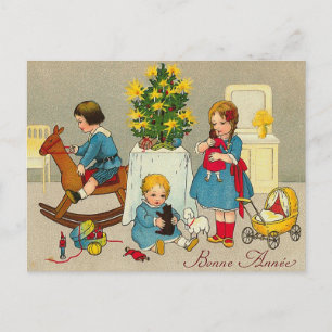 briefkaart "Bonne Annee"