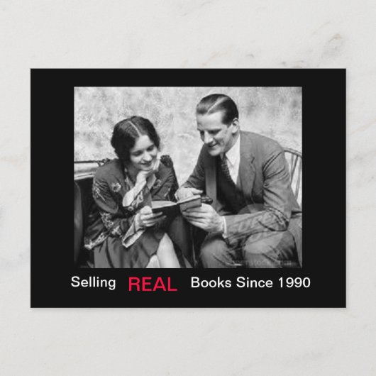 briefkaart bookstore pieping west virginia (Voorkant)