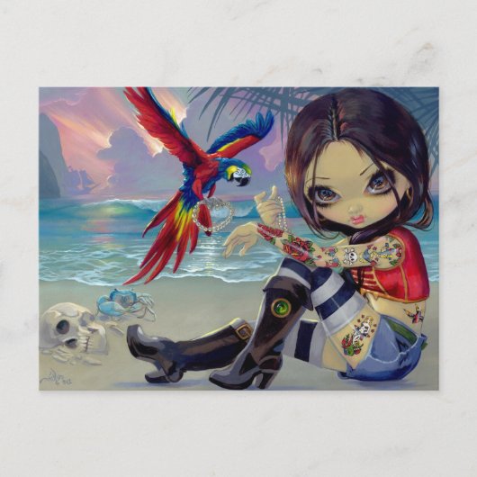 briefkaart "Bootstrap Betsy" (Voorkant)