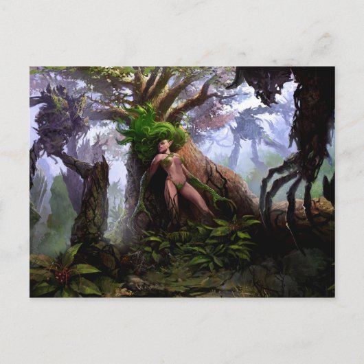 Briefkaart - Bossen voor sorroe (Voorkant)