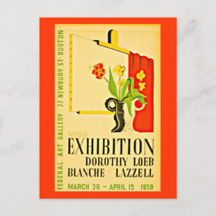 Briefkaart-Boston WPA Posters-18 Briefkaart