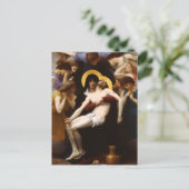 Briefkaart Bouguereau Pieta (Staand voorkant)