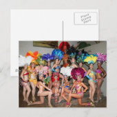 briefkaart brazilië vegas shows dansers (Voorkant / Achterkant)