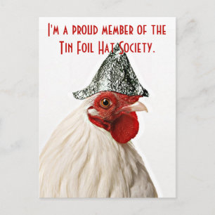 briefkaart, briefkaart met kip