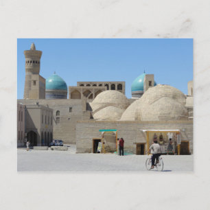 Briefkaart Buchara City, Oezbekistan