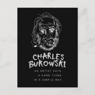 Briefkaart Bukowski