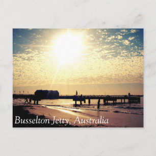 Briefkaart Busselton Australië