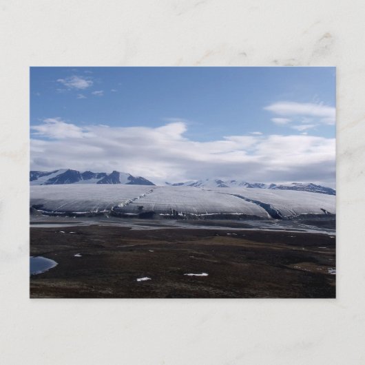 Briefkaart Bylot Island Glacier, Nunavut, Canada (Voorkant)