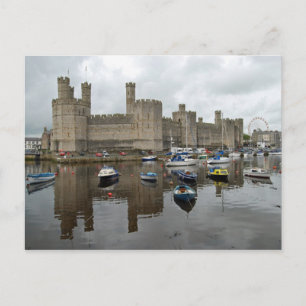 Briefkaart Caernarfon Castle
