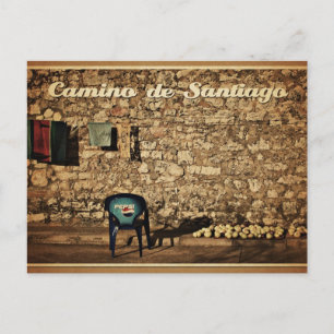 briefkaart Camino DE Santiago