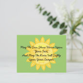 Briefkaart Camping Friends Greeting RV park Camper (Staand voorkant)