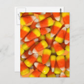 Briefkaart Candy Corn (Voorkant / Achterkant)