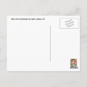 Briefkaart: Carnaval Briefkaart (Achterkant)