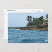 BRIEFKAART CARRIBEAN ZEE 17 (Voorkant / Achterkant)
