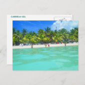 BRIEFKAART CARRIBEAN ZEE 19 (Voorkant / Achterkant)