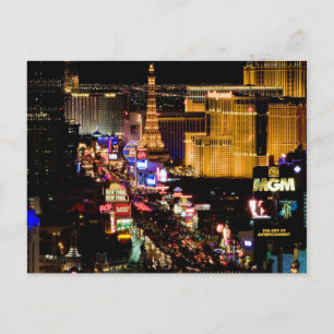 Briefkaart/Carte Postale Las Vegas Strip Briefkaart