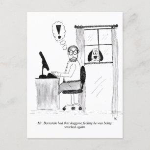 Briefkaart Cartoon