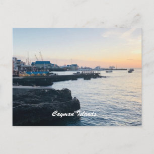 briefkaart "Caymaneilanden Sunset"