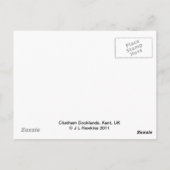 Briefkaart Chatham Docklands (Achterkant)