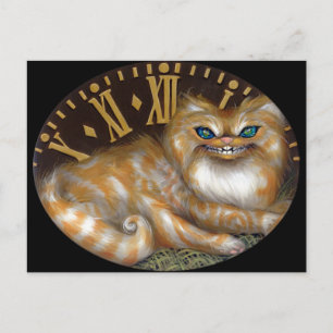 briefkaart "Cheshire Clock"