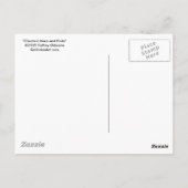 Briefkaart - Chestnut Mare & Foals (Achterkant)