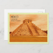  Briefkaart Chichen Itza Mexico (Voorkant / Achterkant)