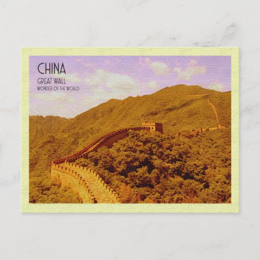  Briefkaart - China (Voorkant)
