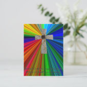 briefkaart Christelijke aanmoediging (Staand voorkant)