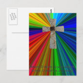 briefkaart Christelijke aanmoediging (Voorkant / Achterkant)