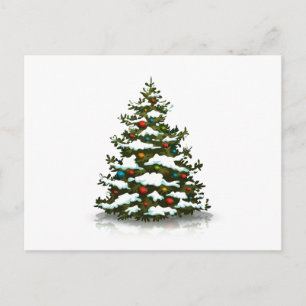 BRIEFKAART : CHRISTMAS TREE
