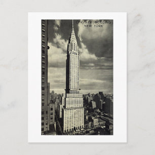 Briefkaart, Chrysler Building, New York City Briefkaart
