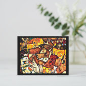 Briefkaart-Classic/-Egon Schiele 12 Briefkaart (Staand voorkant)