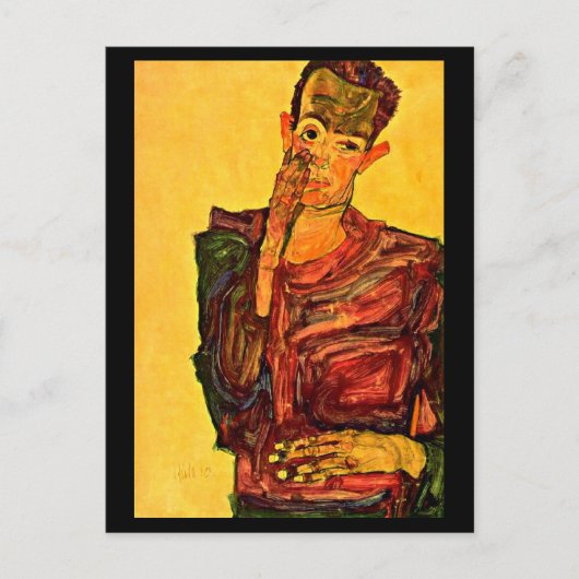 Briefkaart-Classic/-Egon Schiele 30 Briefkaart (Voorkant)