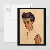 Briefkaart-Classic/-Egon Schiele 5 Briefkaart (Voorkant / Achterkant)