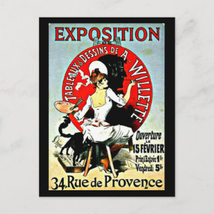 Briefkaart-Classic/-Jules Chéret 12 Briefkaart