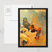 Briefkaart-Classic/-Jules Chéret 21 Briefkaart (Voorkant / Achterkant)