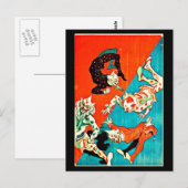 Briefkaart-Classic/-Jules Chéret 9 Briefkaart (Voorkant / Achterkant)