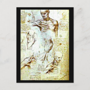 Briefkaart-Classic/-Leonardo da Vinci 13 Briefkaart