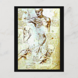 Briefkaart-Classic/-Leonardo da Vinci 13 Briefkaart