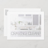 Briefkaart Clean Shaklee (Voorkant / Achterkant)