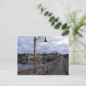 briefkaart "Cloudy Dusk in Coupeville" (Staand voorkant)