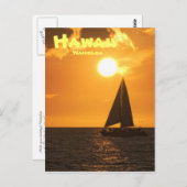 Briefkaart: Copper Sunset (portret) Briefkaart (Voorkant / Achterkant)