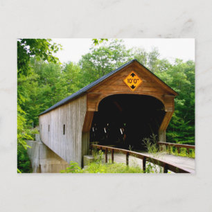 Briefkaart Covered Bridge New Hampshire