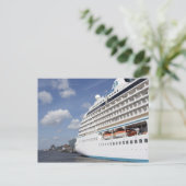 Briefkaart cruiseschepen (Staand voorkant)