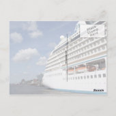Briefkaart cruiseschepen (Achterkant)