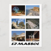 Briefkaart Cyprus Limassol (Voorkant)