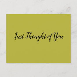 Briefkaart - Dacht: vrede.